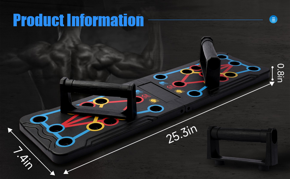 Product size information