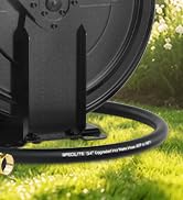 Hot/Cold Retractable Garden Hose Reel
