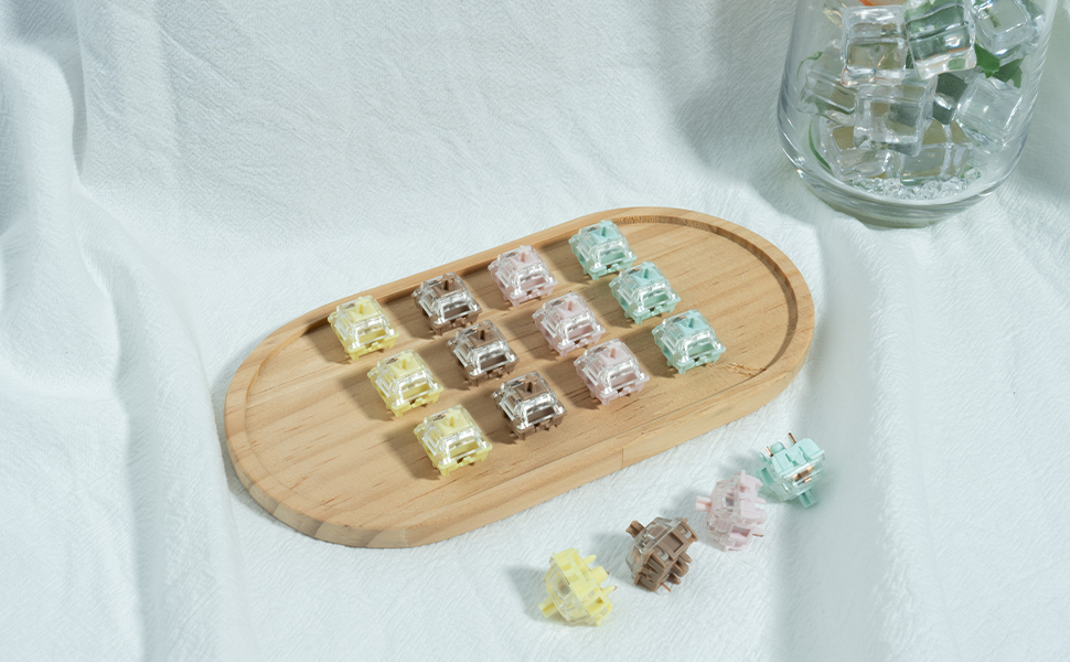 GATERON jelly keyboard switches series