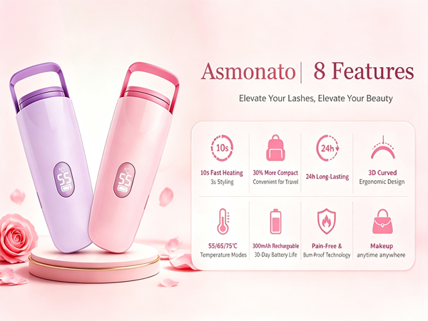 Heated Eyelash Curler Electric Lash Curler