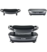 EILISON FITABS 3D Vibration Plate Exercise Machine with Seat - Ocsillation, Pulsation + Vibration...