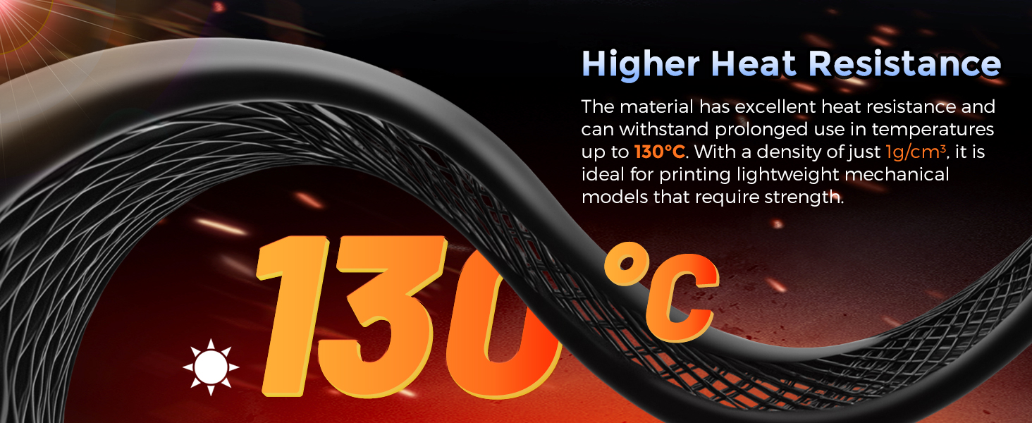 Higher Heat Resistance