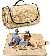 Large Beach Blanket Waterproof Sandproof Picnic Blankets Outdoor Blanket Foldable Beach Mat Sandf...
