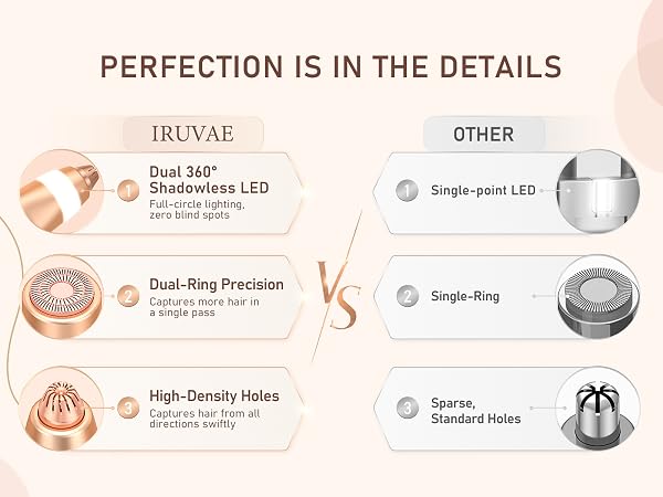 electric eyebrow trimmer for women