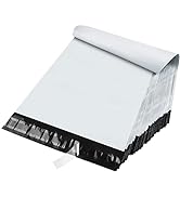 MarFul White Poly Mailers 9x12" 100 Pack Self-Seal Shipping Bags, Packaging Bags, Shipping Envelo...