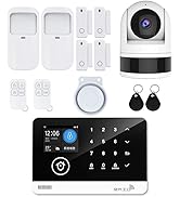 TUGARD Wireless WiFi/4G Home Alarm with 1080P Outdoor WiFi Surveillance Camera, Home Alarm System...