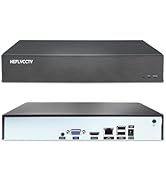 HEFLYCCTV 4K NVR 36CH (1080p/3MP/4MP/5MP/8MP) Network Video Recorder Supports up to 36 x 8MP/4K S...