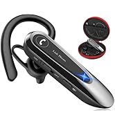 Link Dream Bluetooth Earpiece Wireless CVC8.0 Headset for Cell Phone Dual Mic Noise Canceling Han...