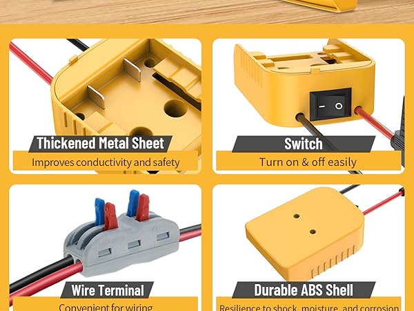dewalt power wheels adapter