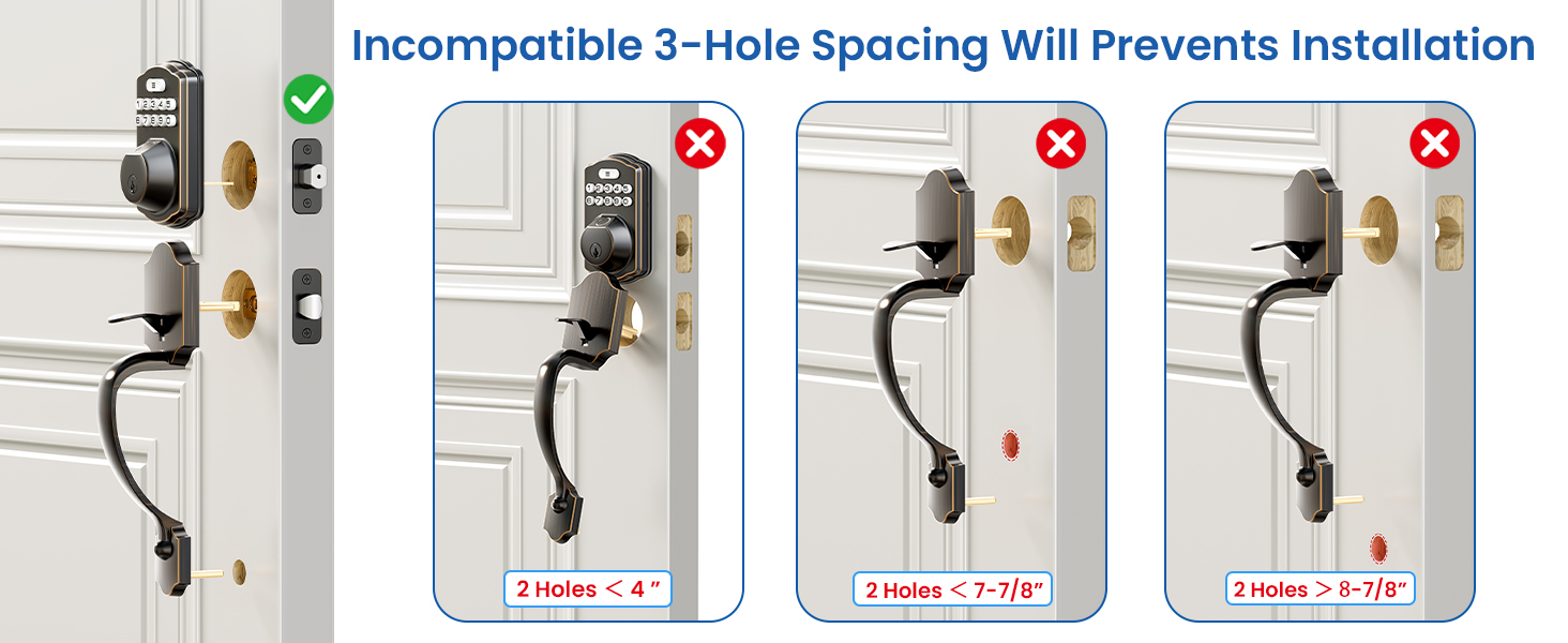Fingerprint Door Lock Set