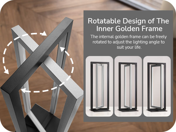 Angle Adjustable side table lamp