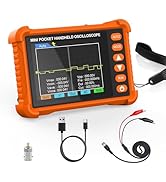 BTMETER Mini Handheld Digital Oscilloscope - 250 kHz Bandwidth, 2.5 MSa/s Sampling, 2.8" LCD, AUT...