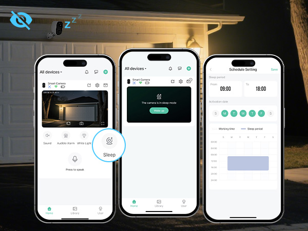 Privacy Encryption &amp;amp; Custom Sleep Mode