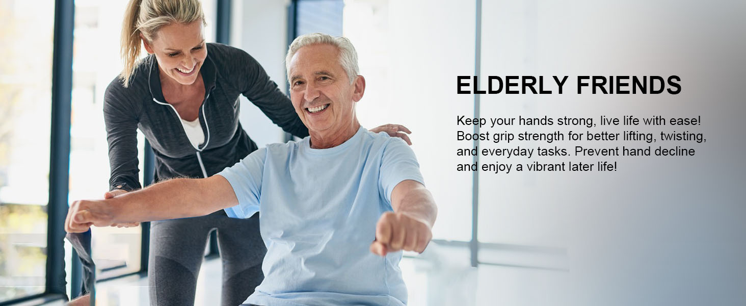 Grip Strength Trainer Kit, Hand Gripper Strengthener