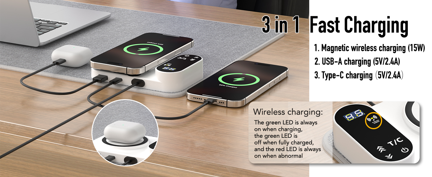 3 in 1 fast charging