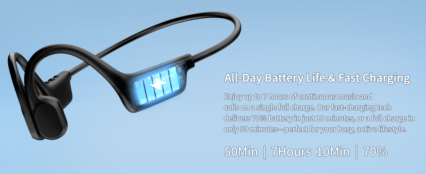 Open Ear Bone Conduction Headphones