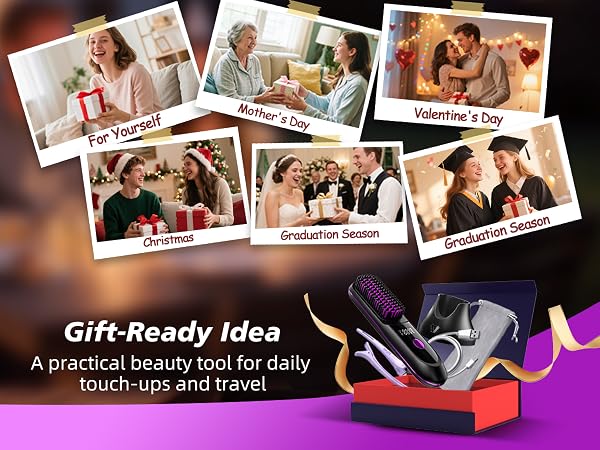 Gift-ready S9 Black set with dock, cable, pouch, clips, and gift box.