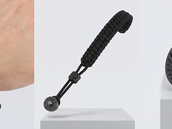Quick-release buckle – Snap on/off in 1 second. Never miss a shot.