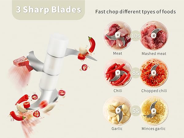 wireless food chopper