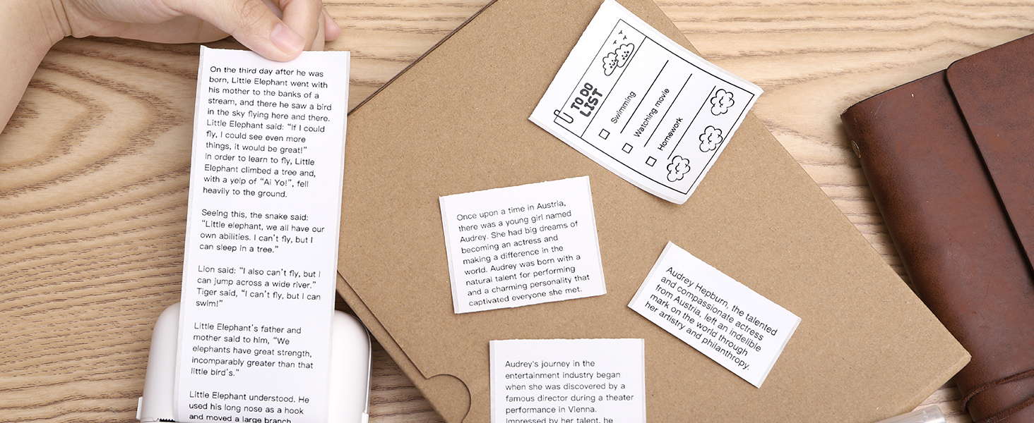 peripage mini printer thermal paper
