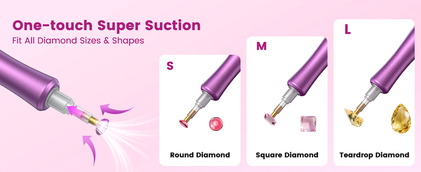Vacuum Diamond Art Pen