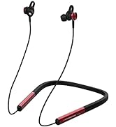 Prosonic N10 Wireless Neckband Headphones with 12mm Drivers, 12 Hours Playtime, HD Stereo Crystal...