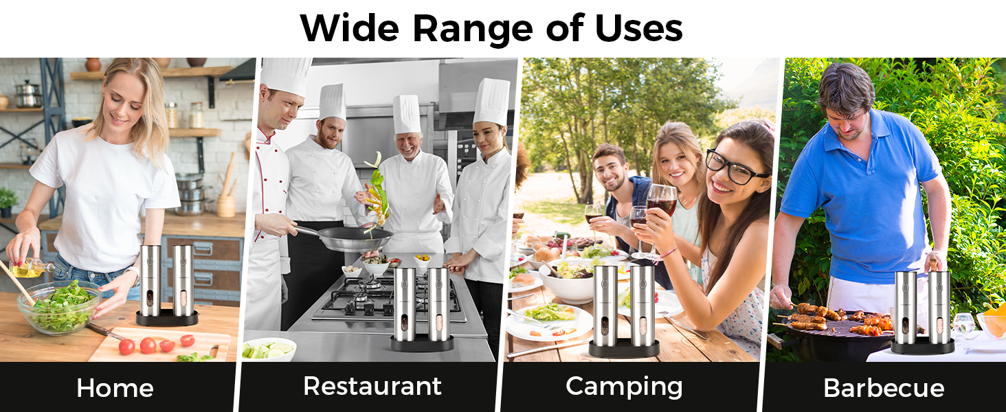 automatic salt and pepper shakers salt and pepper mill salt &amp; pepper grinder sets spice grinders
