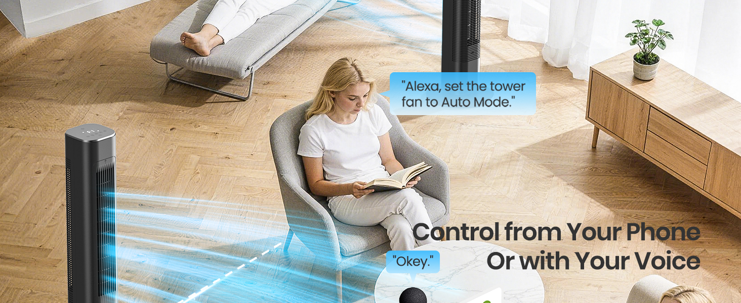 Smart Tower Fan