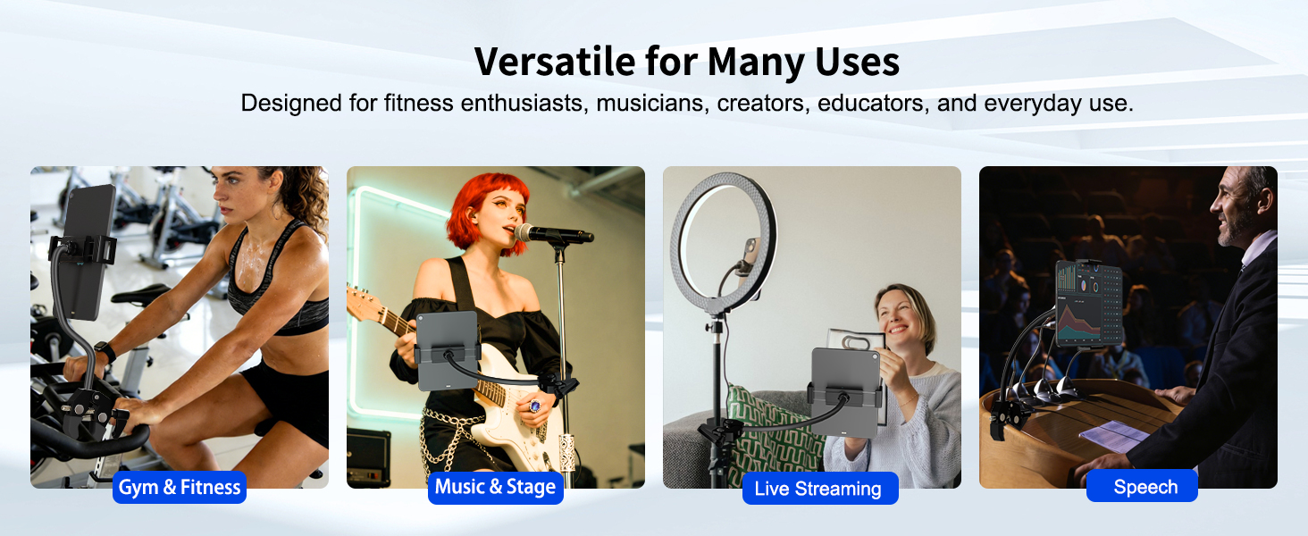 ipad holder for treadmill