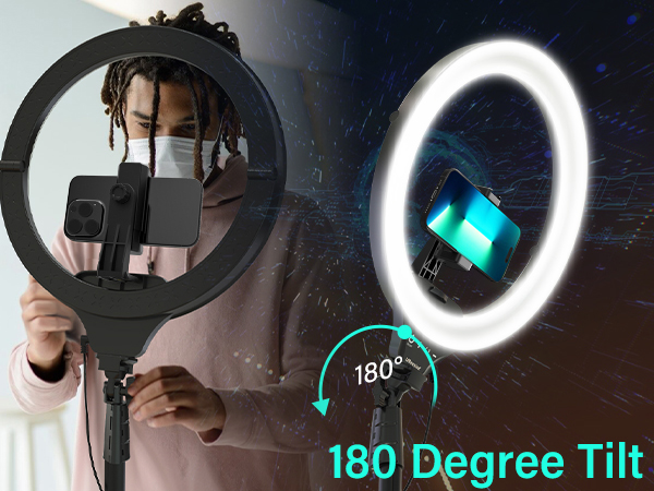 ring light with stand