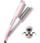 Curling Iron Hair Crimper Waver - TYMO ROVY Beach Waves Curling Wand, Ionic Deep Waver Hair Curle...