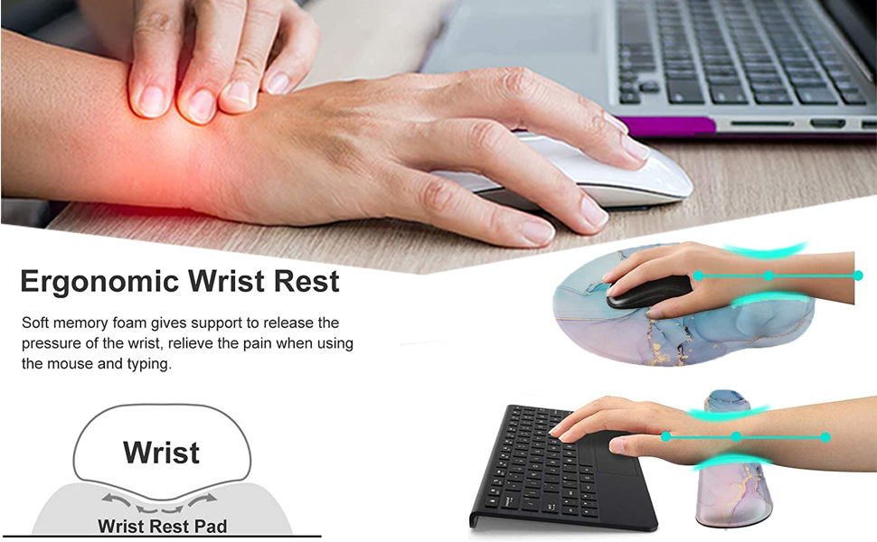 Our large mouse pad made of premium fabric to make you move your mouse pad on it smoothly