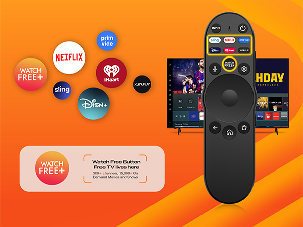 vizio remote with Shortcuts Button