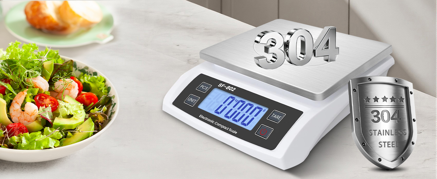 Prep Counting Scale for Parts and Coins Adapter Included