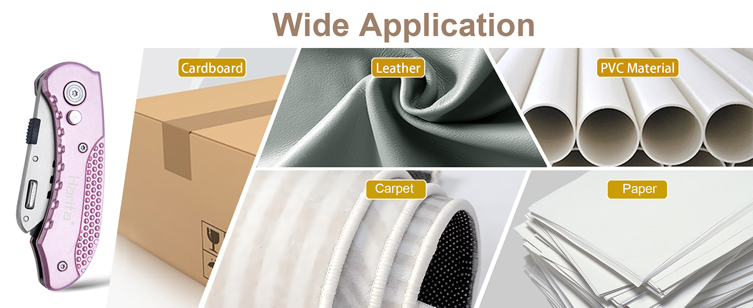 box cutter utility knife-pink-HR07L