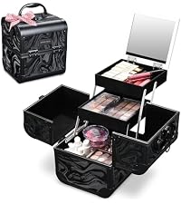 BYOOTIQUE Rolling Makeup Case 4in1 Cosmetology case on wheels Makeup Artist