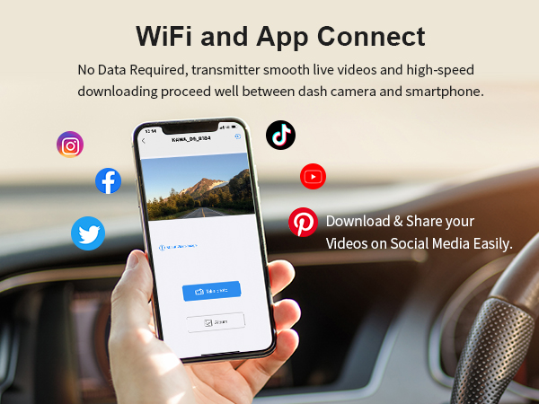 dash cam Wifi
