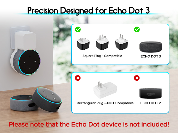 Wall Mount Holder for Dot 3rd Generation