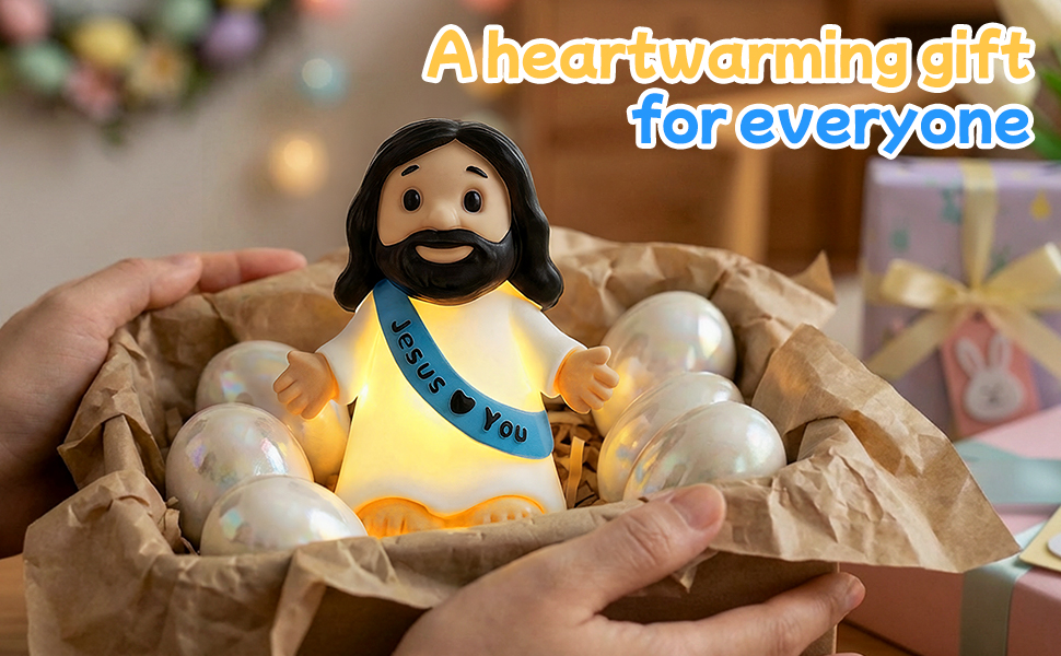 Jesus Night Light Statue