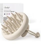 Sndyi Silicone Scalp Massager Shampoo Brush, Hair Scrubber with Soft Silicone Bristles, Scalp Scr...