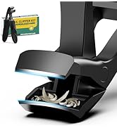 Baluca Angled Head Large Toe Nail Clippers for Men with Wide Jaw Opening, Sharp Heavy Duty Finger...