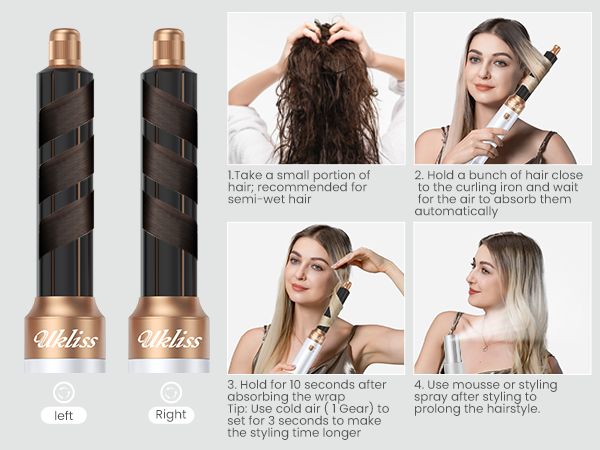 6 in 1 Blow Dryer Brush 