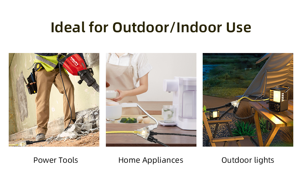 long extension cord outdoor