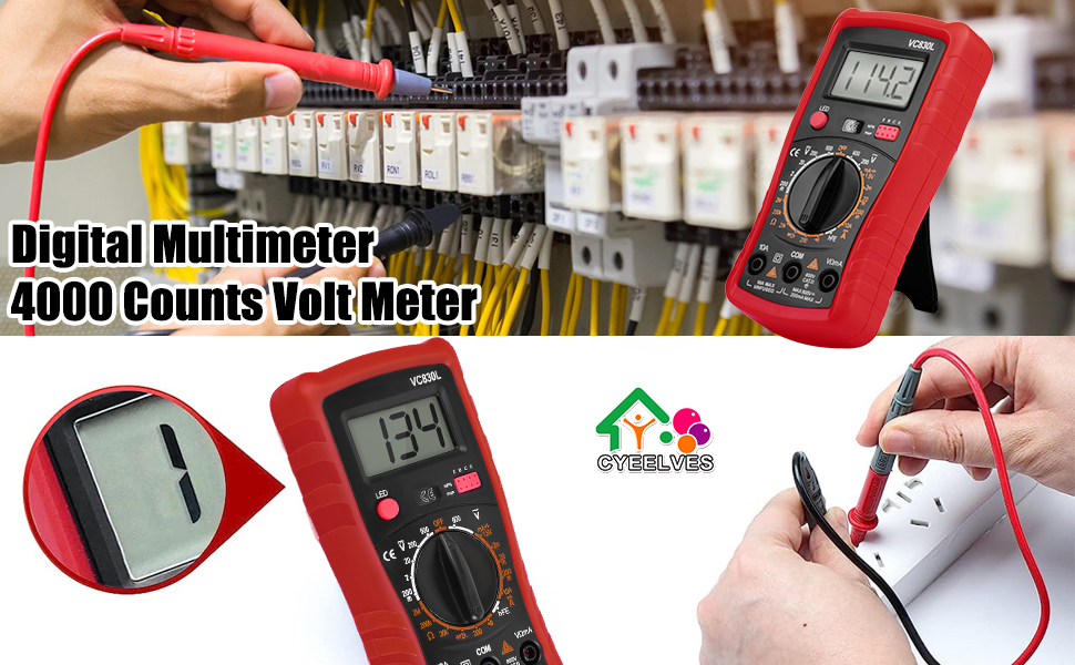 Portable digital multimeter