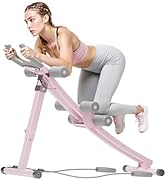 Ab Machine for Home Gym, 440 LBS Ab Trainer with Digital Display, 4 Adjustable Resistance Levels,...