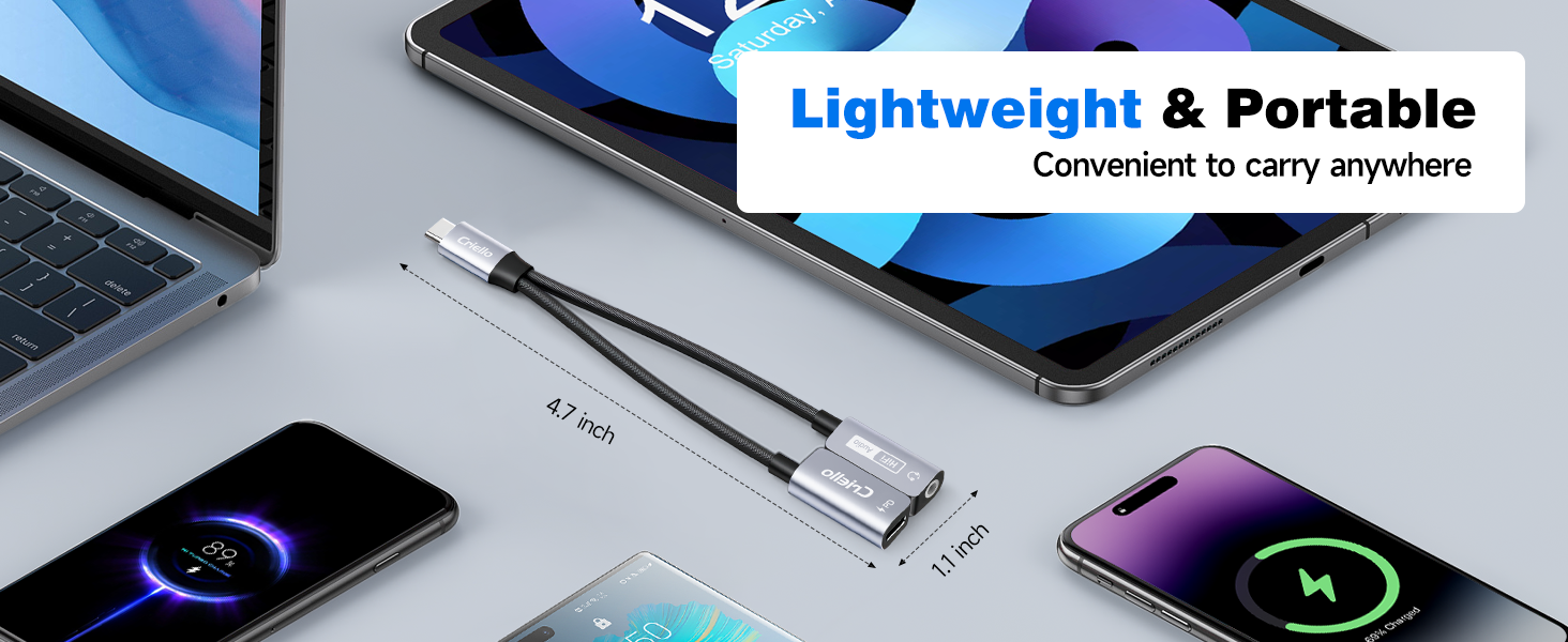 usb-c to 3.5 mm headphone jack adapter