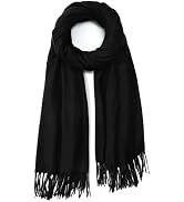 Scarf for Women - Women's Fall Winter Scarfs, Classical Scottish Checked Long Shawl Wrap Scarf, W...