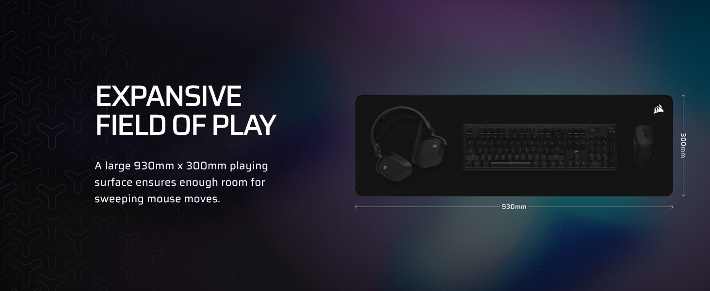 HYBRID CLOTH GAMING MOUSE PAD, GAMING MOUSE PAD, High-density hybrid woven cloth