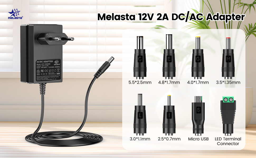 12v plug ac adapter 100-240v 50-60hz dc 12v power cord 12v power adapter 12v charger dc power cord
