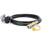 Stanbroil 6 Feet Propane Regulator Hose - 1/4" Female Quick Connect x Acme Nut